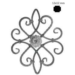 Ornament 530x420 mm, 12x12mm, OBOJSTRANNÝ