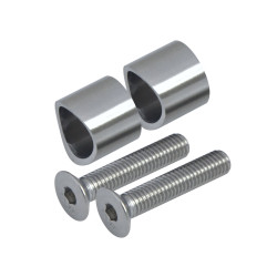 Prechod medzi stĺpom ø 42.4mm a kotviacou platňou, L:15mm