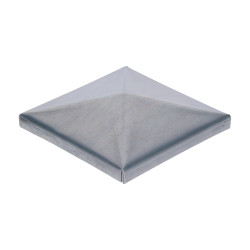 Strieška plechová, pozinkovaná, 100x100x1.5mm