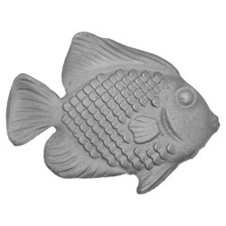 DOPREDAJ! Dekoračný prvok 134x110x5 mm - Ryba, odliatok