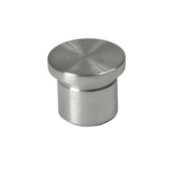 Ukončenie na trubku ø12mm, brúsená nerez AISI304