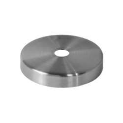 Kryt ø62mm, hrúbka-1mm, brúsená nerez AISI304
