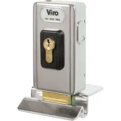 Elektrozámok 12V vertikálny pre krídlovú bránu nad 3m/krídlo