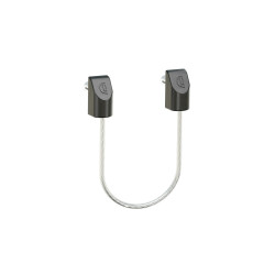 LOCINOX® U-SAFE Nerezové bezpečnostné lano pre krídlove brány do 500 kg, L - 300 mm