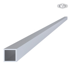 Jokel 25x25x2mm, materiál EN AW-6060 T66, prírodný hliník bez povrchovej úpravy, cena za meter