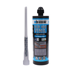 Chemické kotvenie 400ml vinylové(epoxyakrylát) bez styrénu so zmiešavacím hrotom (NÁHRADA BO-VIN400V2)