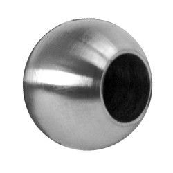 Guľa koncová ø 25 mm na trubku ø 12 mm, brúsená AISI 304