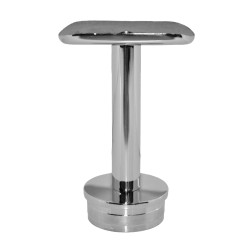 Držiak madla narážací na trubku ø 42,4 mm, leštená AISI 304