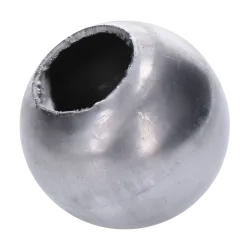 Guľa dutá ø 120mm, otvor ø 63mm, hrúbka steny 3mm