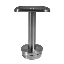 Držiak madla na trubku ø 42,4 mm, narážací, brúsená AISI 304
