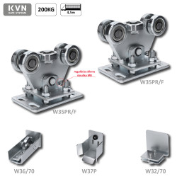 Set bez profilu pre samonosný systém, (2x W35PR/F, 1x C397P, 1x W36/70, 1x W32/70)
