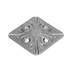 Pätka 3D, 76x76x2mm, výška 7mm, výlisok