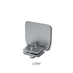 Záslepka pre C profil 67x67x3mm, pozinkovaná