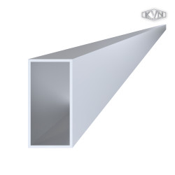 Jokel 100x50x3mm, materiál EN AW-6060 T66, prírodný hliník bez povrchovej úpravy, cena za meter