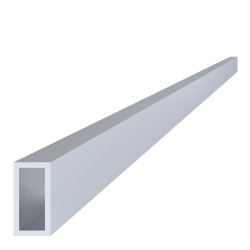 Jokel 40x20x3mm, L-6000mm, hliník bez povrchovej úpravy