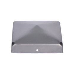 Strieška lisovaná plechová 60x60x1mm bez povrchovej úpravy