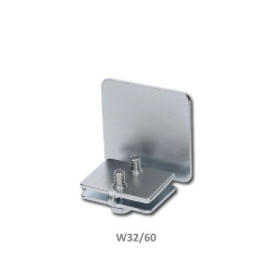 Pozinkovaná krytka pre C-profil 60x60x4mm samonosnej brány