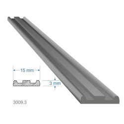 DOPREDAJ Pásovina plochá 15x3mm, 2000 mm, mäkká, cena za KUS (2m)