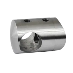 Držiak tyče ø 16 mm na trubku ø 48,3 mm, brúsená AISI 304