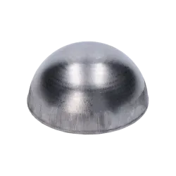 Polguľa plechová ø90mm, 1.0mm, bez povrchovej úpravy