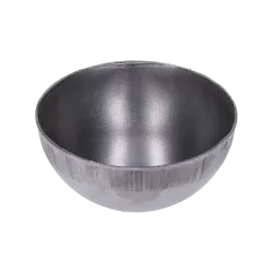 Polguľa plechová ø90mm, 1.0mm, bez povrchovej úpravy
