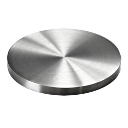 Ukončenie ø 80 x 6 mm, brúsená nerez AISI 304