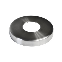 Kryt príruby (ø 85mm) na trubku ø 33.7mm (otvor ø 34mm), brúsená nerez K320 /AISI304