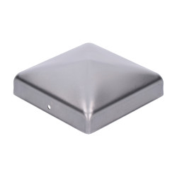 Strieška lisovaná plechová 100x100x1mm bez povrchovej úpravy