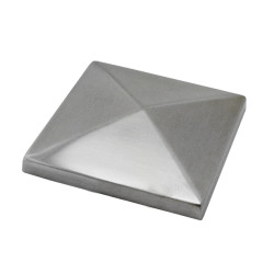 Ukončenie strieška jokla 100 x 100 mm, brúsená AISI 304