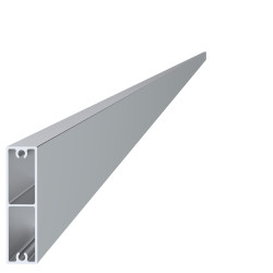 Profil 60x16mm, L-6000mm, hliník bez povrchovej úpravy